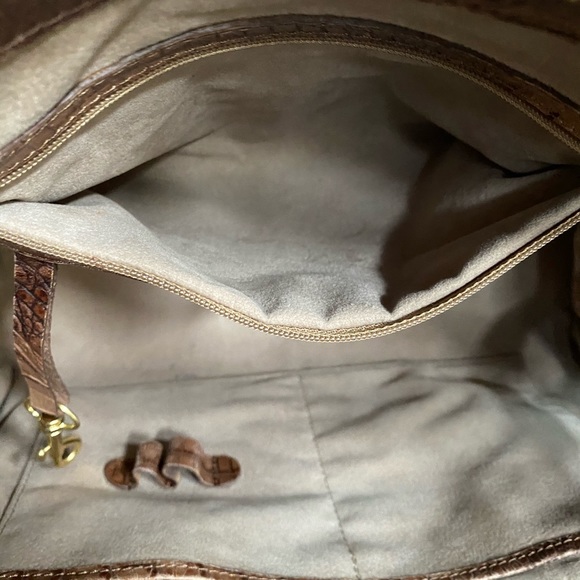 Brahmin Crocodile Satchel - Picture 7 of 8
